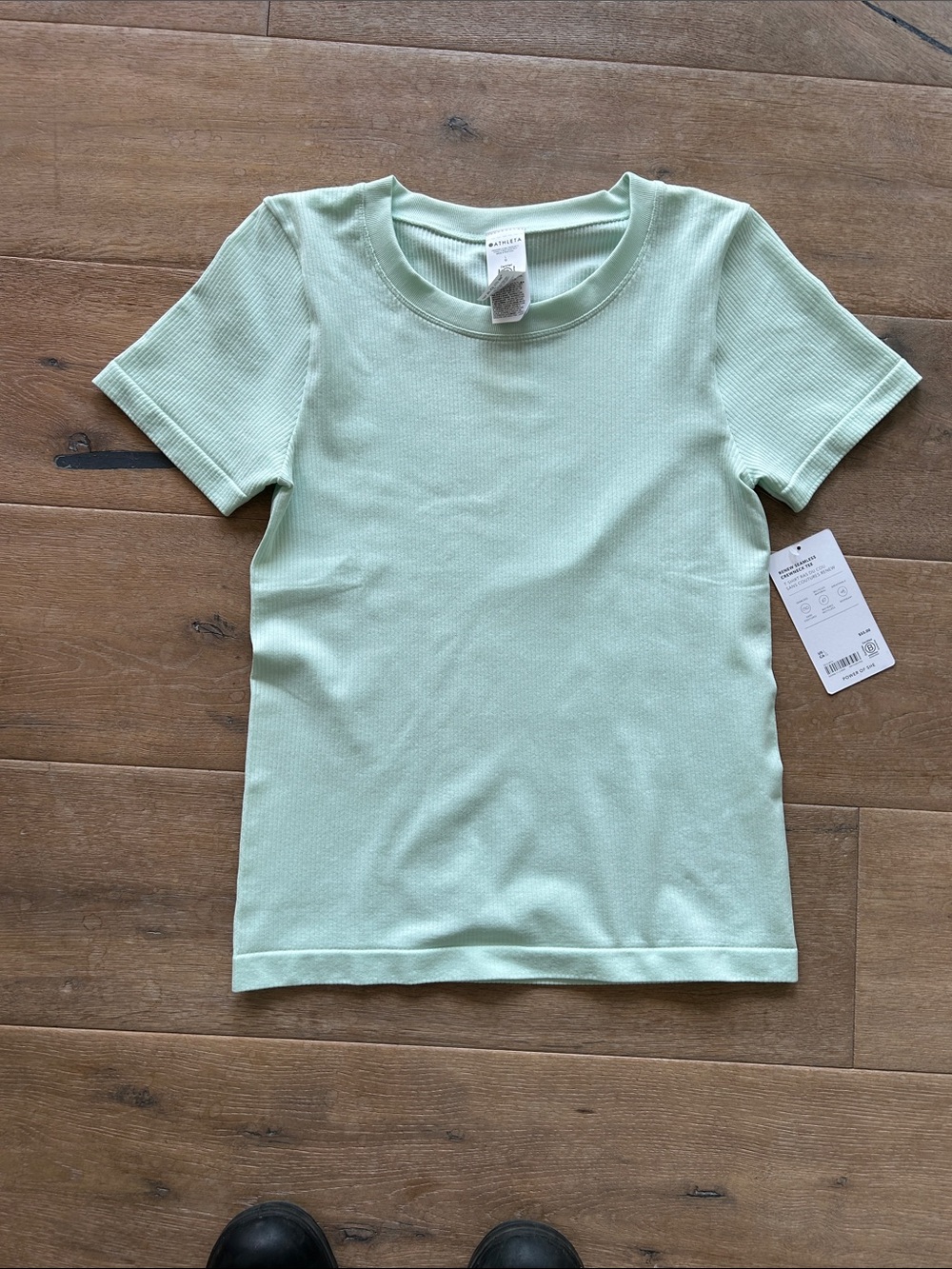 Renew Seamless Crewneck Tee in Mint